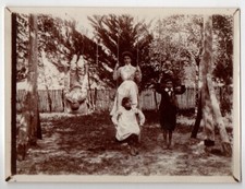 1900 Citrate Print Anonymous Photo - Family Swing Balancer Snapshot