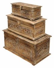 Coffre À Trésor En Bois Dans