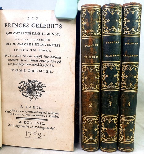 Livre ancien 1769 princes - livre,