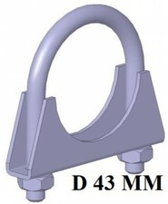 Collier Pour Echappement 43 mm