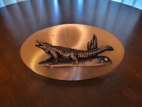 Coppery bronze alligator - coppery,