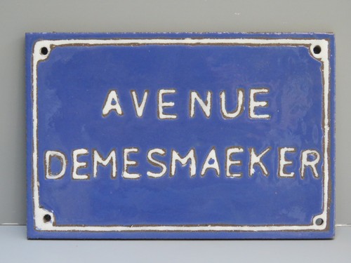 Plaque rue lave - plaque, de