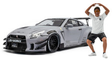Nissan GT-R (R35) W/ Liberty Walk Body kit 2.0 2024 KATO 1/18 - S1805821 SOLIDO