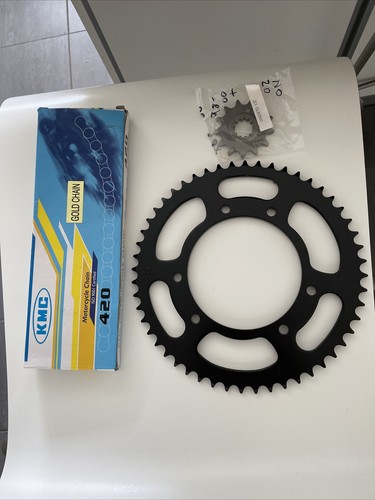 Teknix chain sprockets kit - chain,