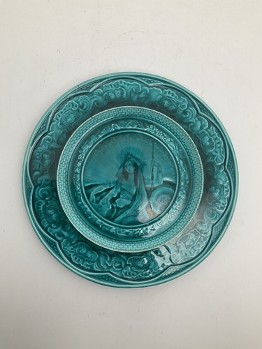 Faïence rubelles assiette - de,