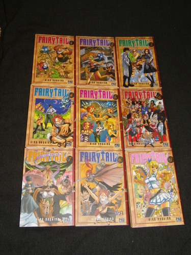 Lot manga fairy tail tomes - tail,
