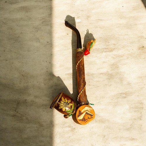 Ancienne pipe chasseur - ancienne,