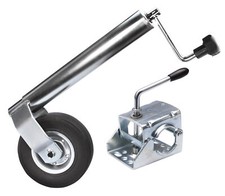 Roue jockey de remorque