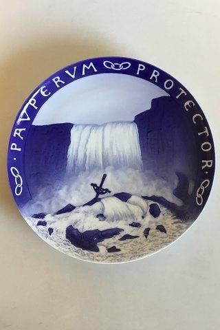 Assiette commémorative royale