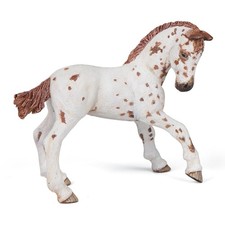 - Figurines A Collectionner - Cheval - Poulain Appaloosa - Animaux De La Ferm...