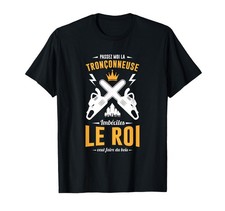 Bûcheron & Forestière Tronçonneuse Scie à Chaîne T-Shirt