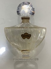 Vintage Guerlain Paris Baccarat Perfume Bottle for Shalimar Perfume 6-1/4” Tall