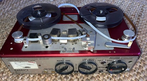Nagra magnetophone a bande - e,
