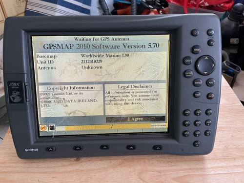 Garmin gpsmap 2010c boat - garmin,