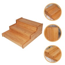  Etagere De Cuisine Meuble Epice Organisateur En Bambou D'étagère