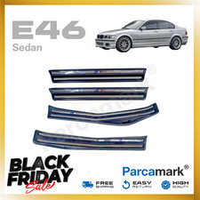 Jeu de plaques de protection de seuil de porte pour BMW E46 M3 Berline...