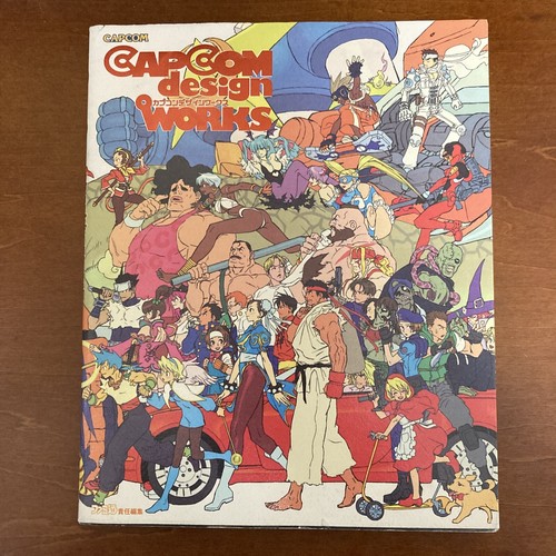 Capcom design works art book - capcom,