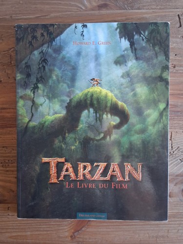 Artbook tarzan livre du - le,