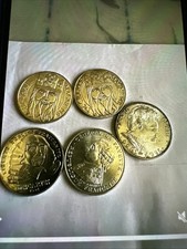 5 PIÈCES de 100 F ARGENT