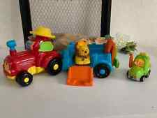 29 ⚜️ Toy Vtech My Super Tractor Trailer Tut T cars