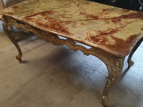 Ancienne table basse salon - ancienne,