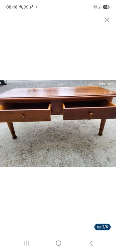 Table basse bois massif - bois,