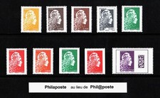 2022 Marianne d'YZ Philaposte