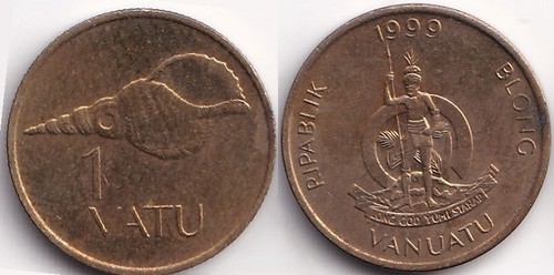 Vatu 1999 vanuatu coquillage - 1999,