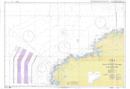 Carte marine admiralty map6525 - marine,
