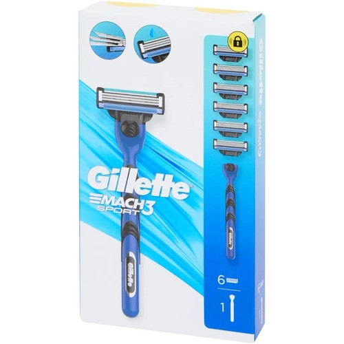 Gillette mach3 rasoir 6 - gillette,