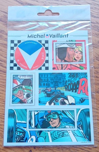 Timbre michel vaillant jean - 4,
