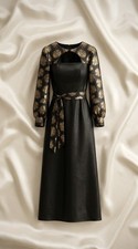 robe de soirée chic noire et