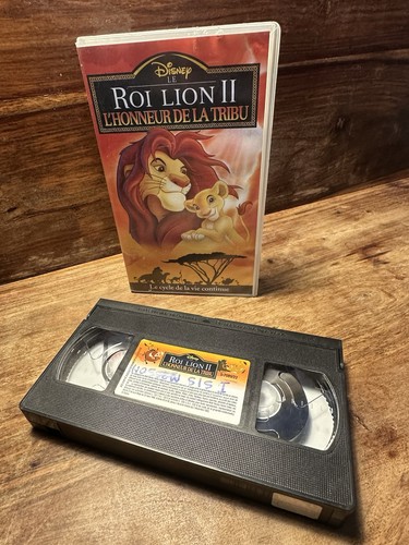 Roi lion vhs walt - lion,