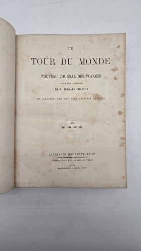 Tour monde 1874 - du, journal