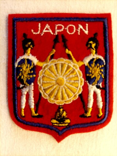 écusson japon feutrine - Écusson, en