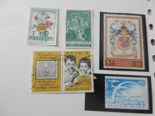 Lot timbres belges - de,