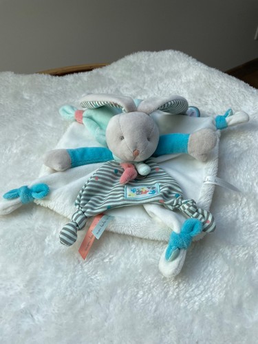 Doudou lapin happy puzzle - lapin,