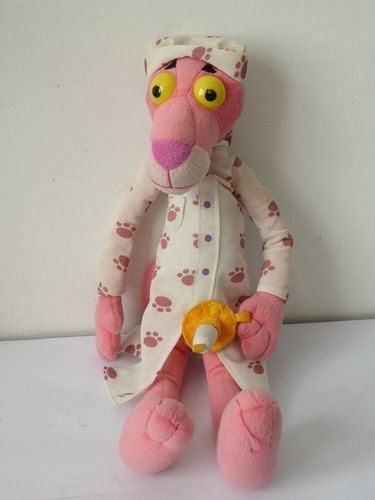 Peluche vintage panthère - peluche,