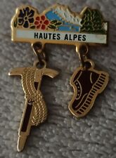 Pines Hautes Alpes, ice axe mountaineering, hiking. Mountain Ski