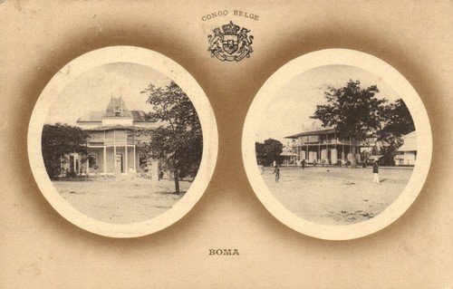 Belgian congo boma town - pc,