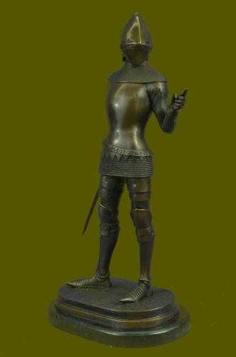 Statue bronze pur métal - statue,