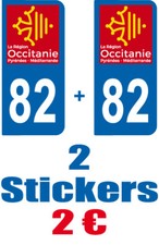 2-STICKERS-PLAQUE-AUTO-IMMATRI