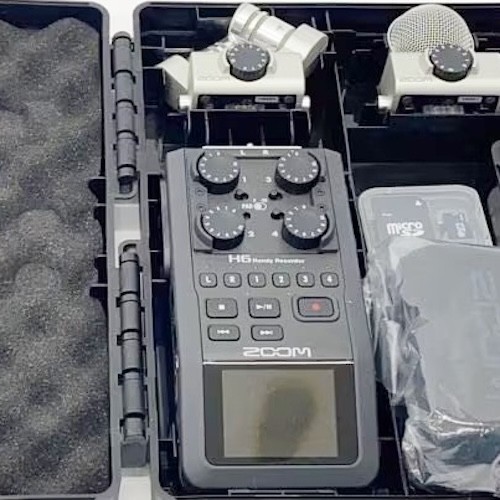 Zoom enregistreur audio - h6,