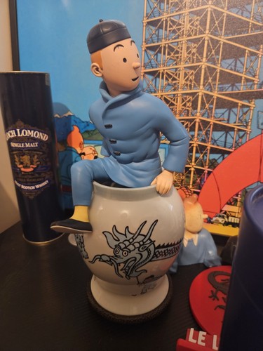 Figurine tintin sortant - sortant, la