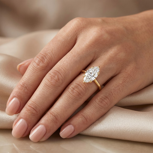 Bague diamant taille - bague,