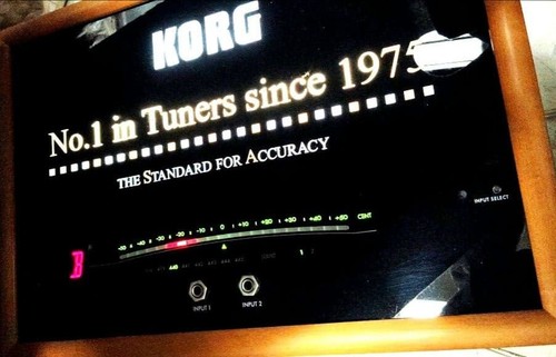 Korg dtr digital rack tuner - dtr-1k,