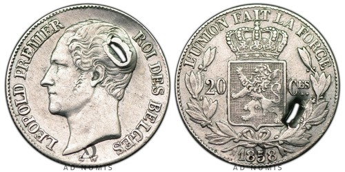 Belgique rare centimes - rare, 20
