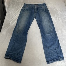 Levi"s Engineered Vintage Mens Twisted Leg Denim Jeans Blue Size W37 L34.5