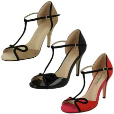 Sandales À Talons Hauts T-Bar