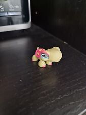 LITTLEST PETSHOP LPS #984 HASBRO PINK PINK YELLOW BLUE EYES SHELL TURTLE